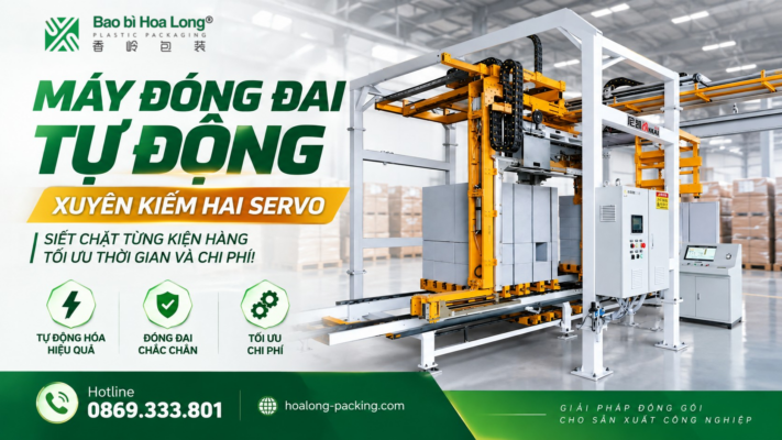 Máy đóng đai tự động xuyên kim